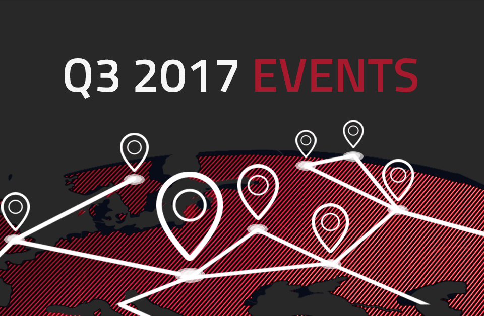 Q3 2017 Programmatic & digital events