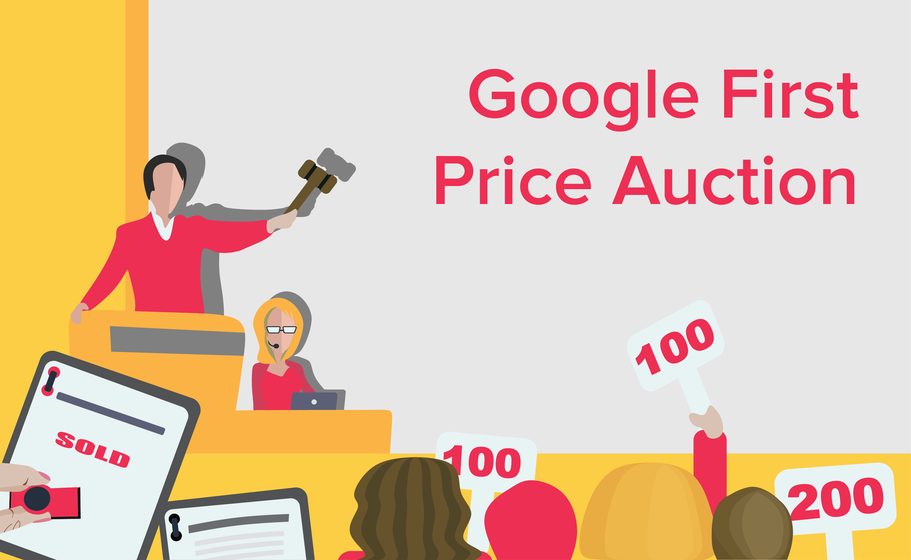 Google First-Price auction explanation